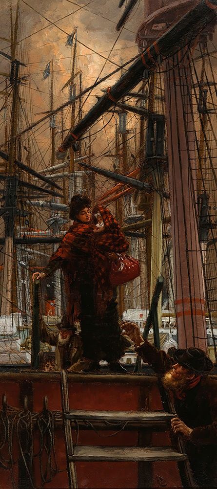 Emigrants art print by James Tissot for $57.95 CAD