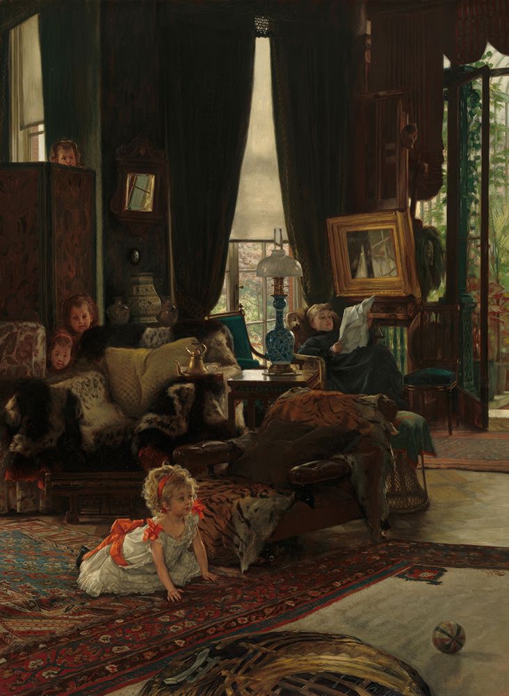 Hide and Seek ca 1877 art print by James Tissot for $57.95 CAD