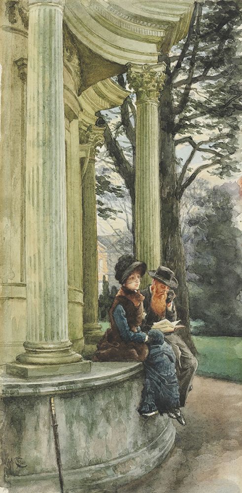 Kew Gardens, London art print by James Tissot for $57.95 CAD