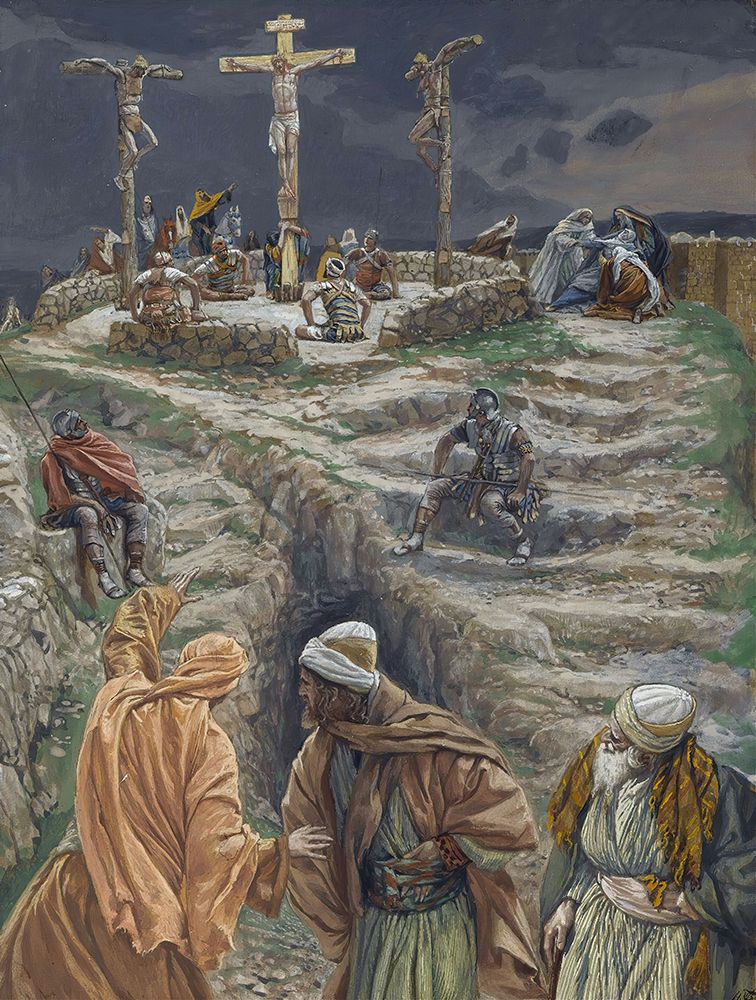 My God, My God, why hast thou forsaken me art print by James Tissot for $57.95 CAD