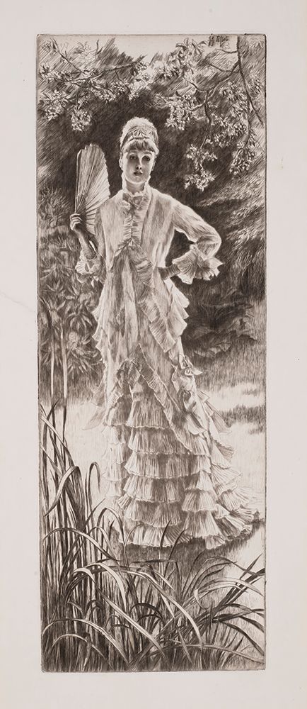 Printemps art print by James Tissot for $57.95 CAD