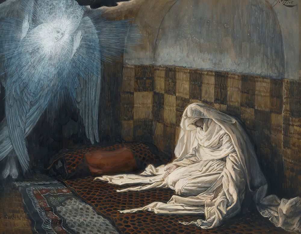The Annunciation art print by James Tissot for $57.95 CAD
