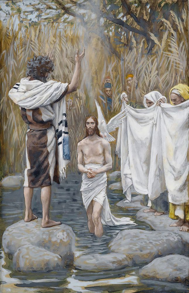 The Baptism of Jesus art print by James Tissot for $57.95 CAD