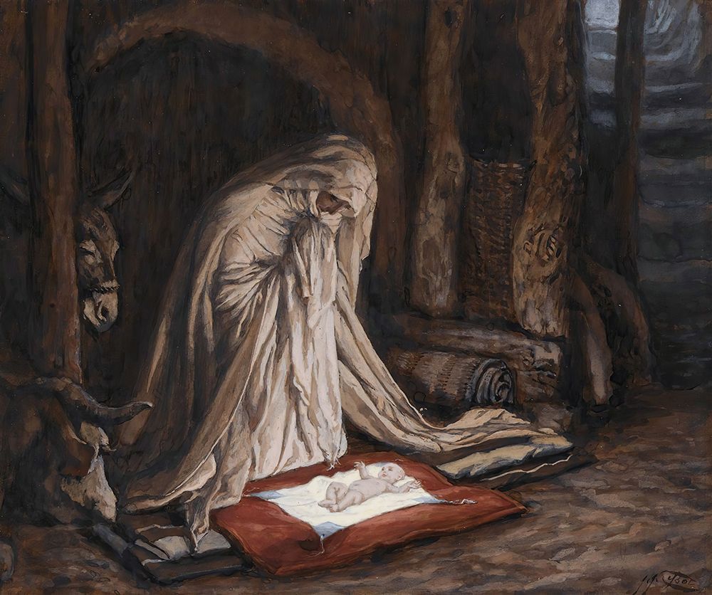 The Birth of Our Lord Jesus Christ art print by James Tissot for $57.95 CAD