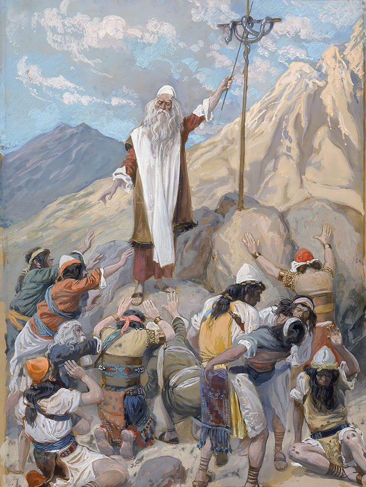 The Brazen Serpent art print by James Tissot for $57.95 CAD