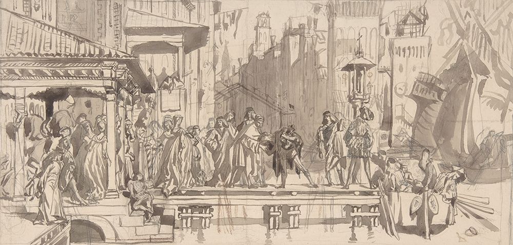 The Departure of the Prodigal Son 1862 art print by James Tissot for $57.95 CAD