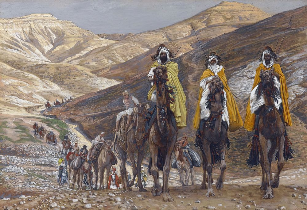 The Magi Journeying art print by James Tissot for $57.95 CAD