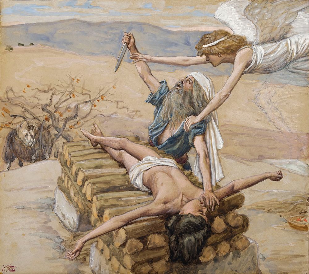 The Offering of Abraham art print by James Tissot for $57.95 CAD