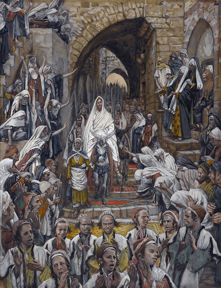 The Procession in the Streets of Jerusalem art print by James Tissot for $57.95 CAD