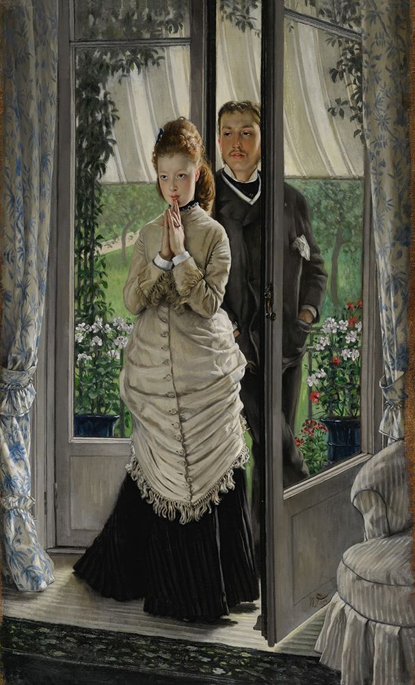 The Proposal 1872 art print by James Tissot for $57.95 CAD