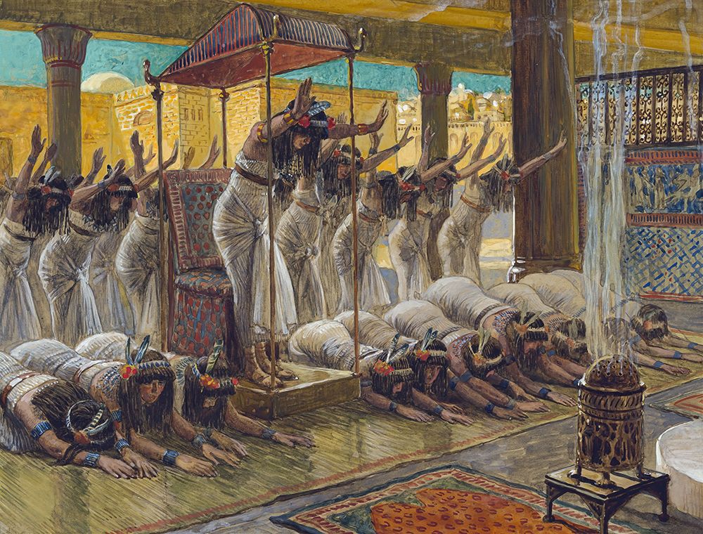 The Queen of Sheba Visits Solomon art print by James Tissot for $57.95 CAD