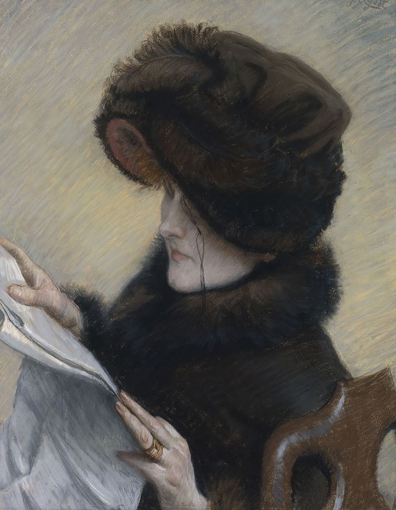 The Reader 1883 art print by James Tissot for $57.95 CAD