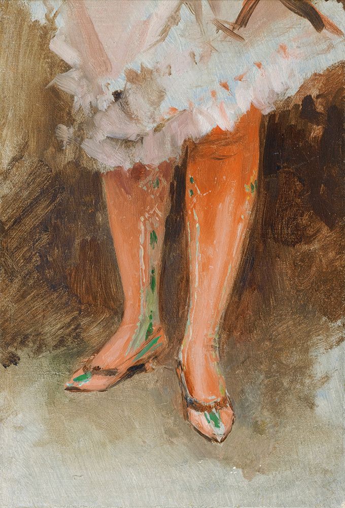 The Red Stockings art print by James Tissot for $57.95 CAD