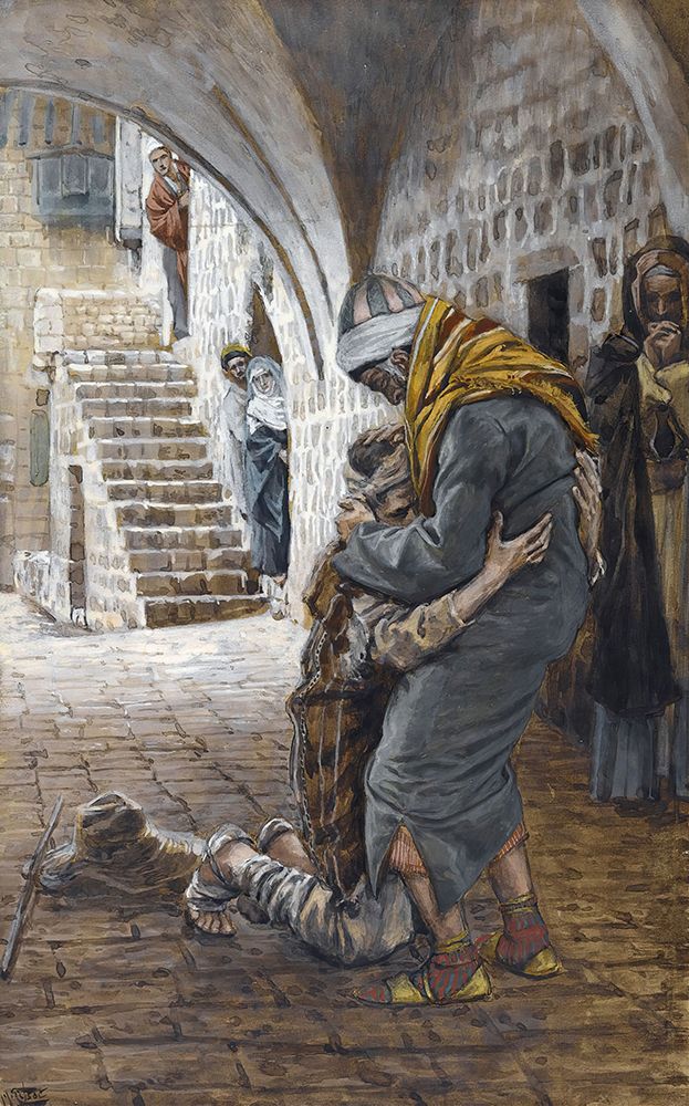 The Return of the Prodigal Son art print by James Tissot for $57.95 CAD