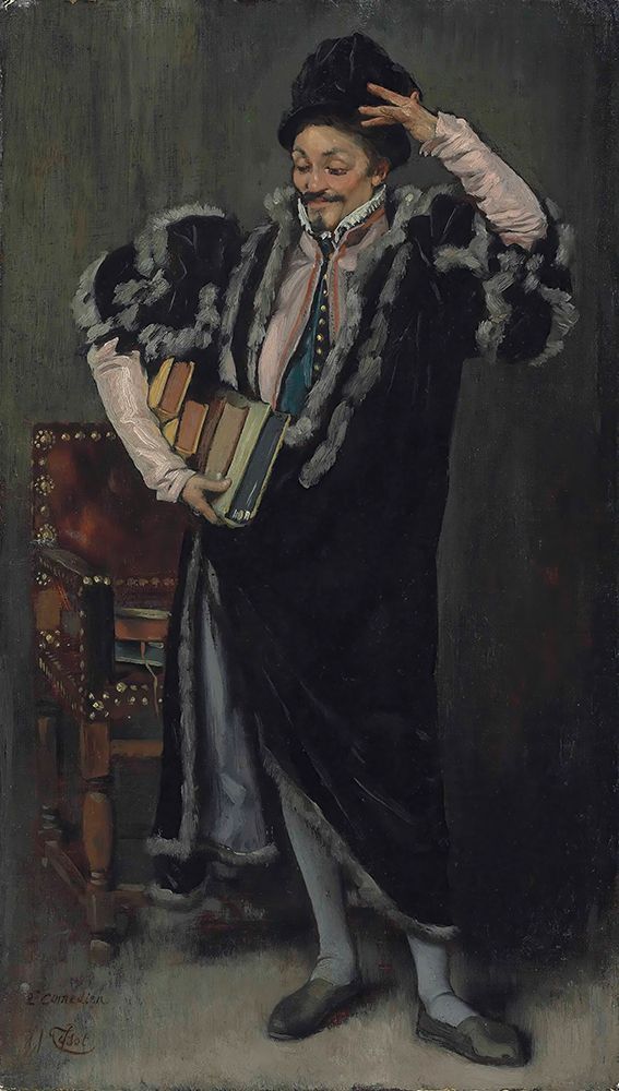 The Second Comedian art print by James Tissot for $57.95 CAD