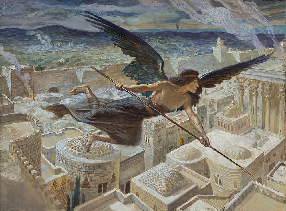 The Slaying of the Assyrians art print by James Tissot for $57.95 CAD