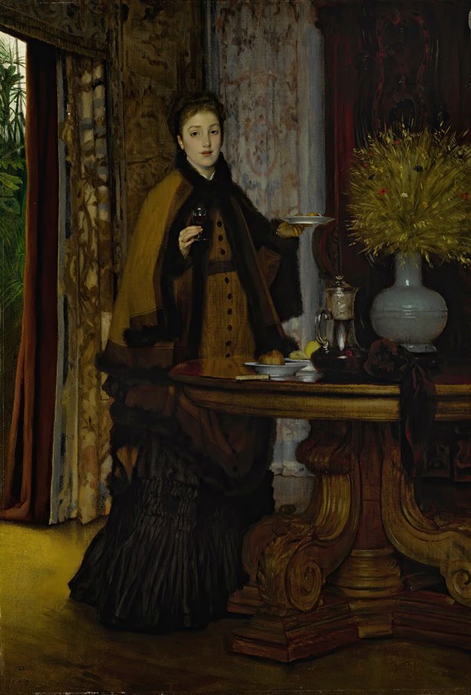 The Snack 1869 art print by James Tissot for $57.95 CAD