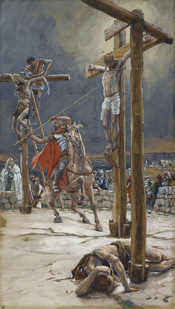 The Strike of the Lance art print by James Tissot for $57.95 CAD