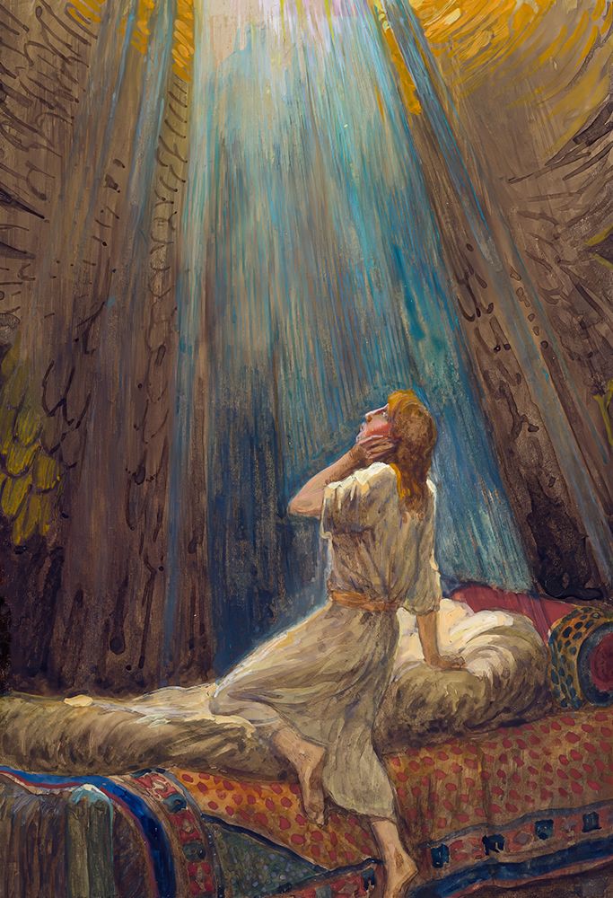 The Voice of the Lord art print by James Tissot for $57.95 CAD