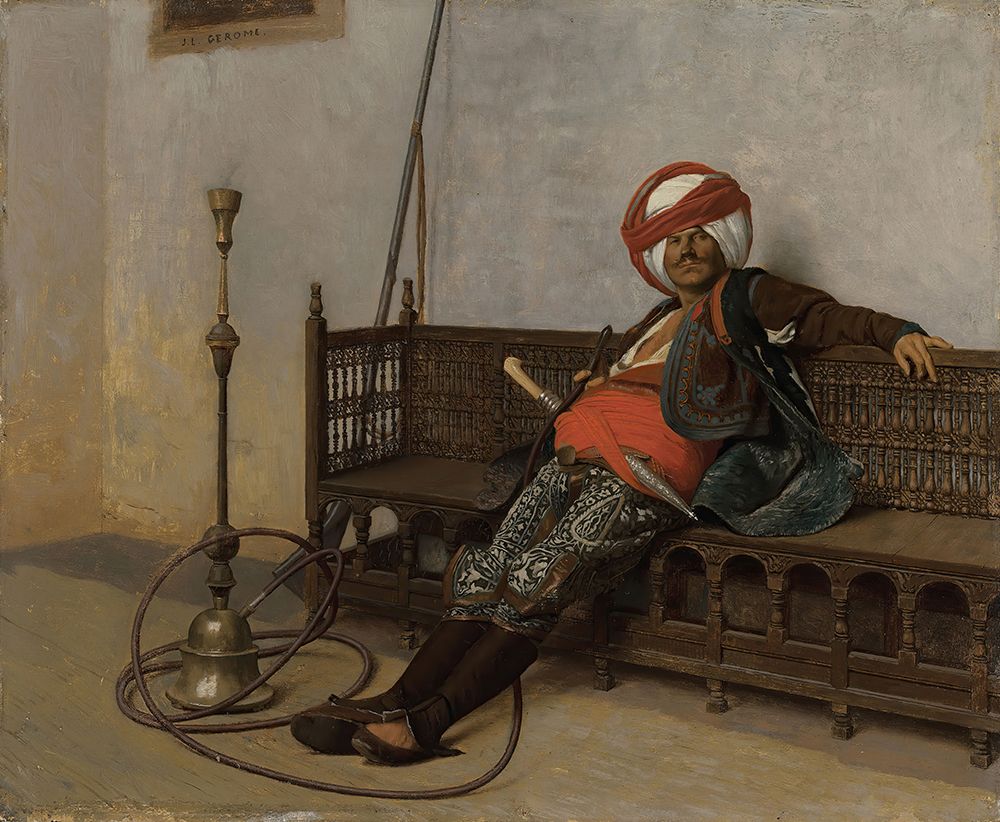 Chef arnaute art print by Jean-Leon Gerome for $57.95 CAD