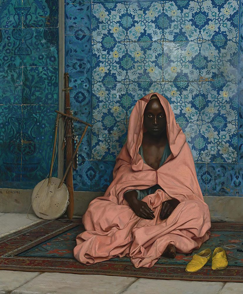 Le Barde Noir art print by Jean-Leon Gerome for $57.95 CAD