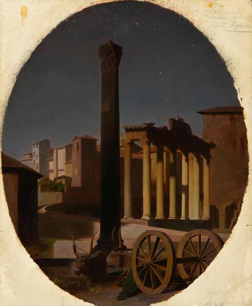 Le Forum, la nuit 1842 art print by Jean-Leon Gerome for $57.95 CAD