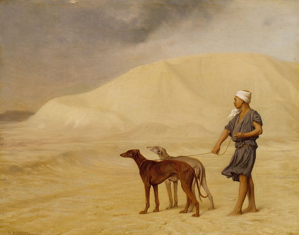 On the Desert 1867 art print by Jean-Leon Gerome for $57.95 CAD