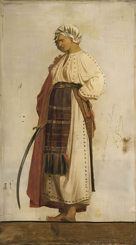 Personnage symbolisant la Turquie art print by Jean-Leon Gerome for $57.95 CAD