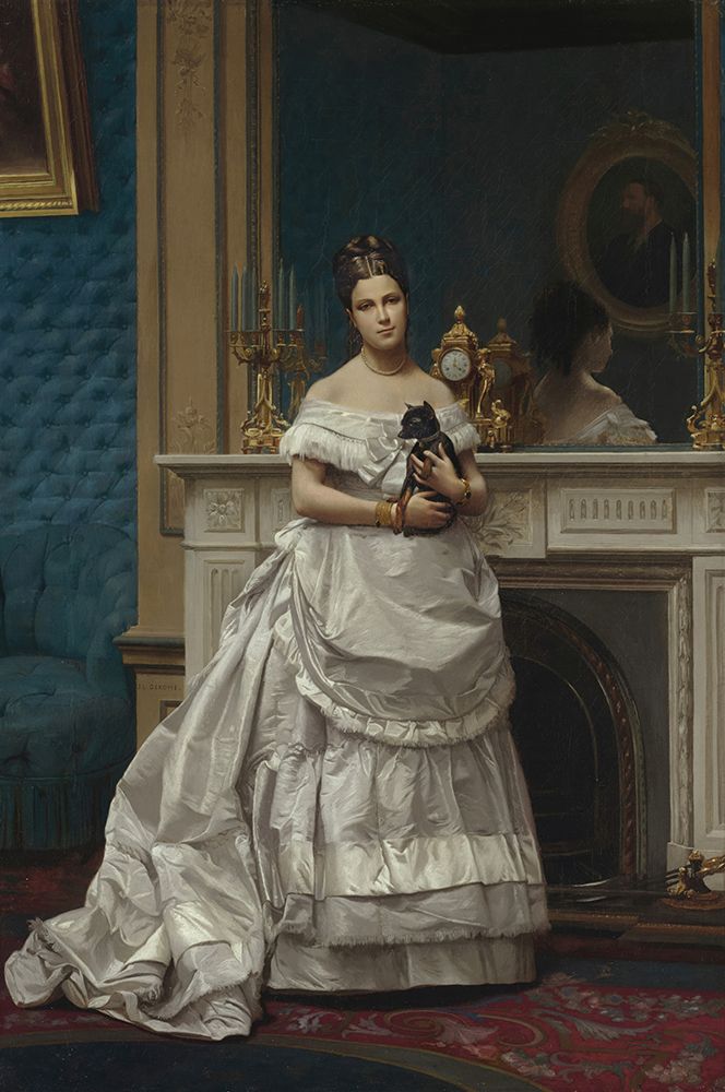 Portrait of Marie-Anne dEscoubleau de Sourdis art print by Jean-Leon Gerome for $57.95 CAD