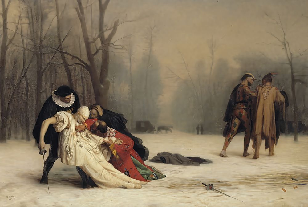 The Duel After the Masquerade 1857 art print by Jean-Leon Gerome for $57.95 CAD