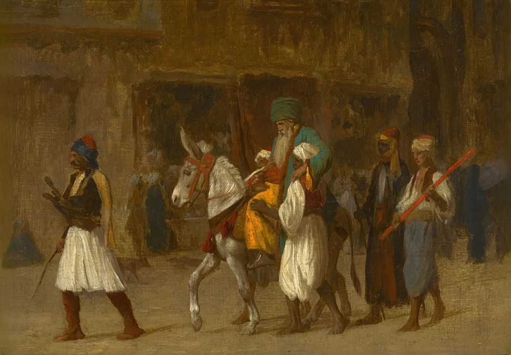 The Elders Procession art print by Jean-Leon Gerome for $57.95 CAD