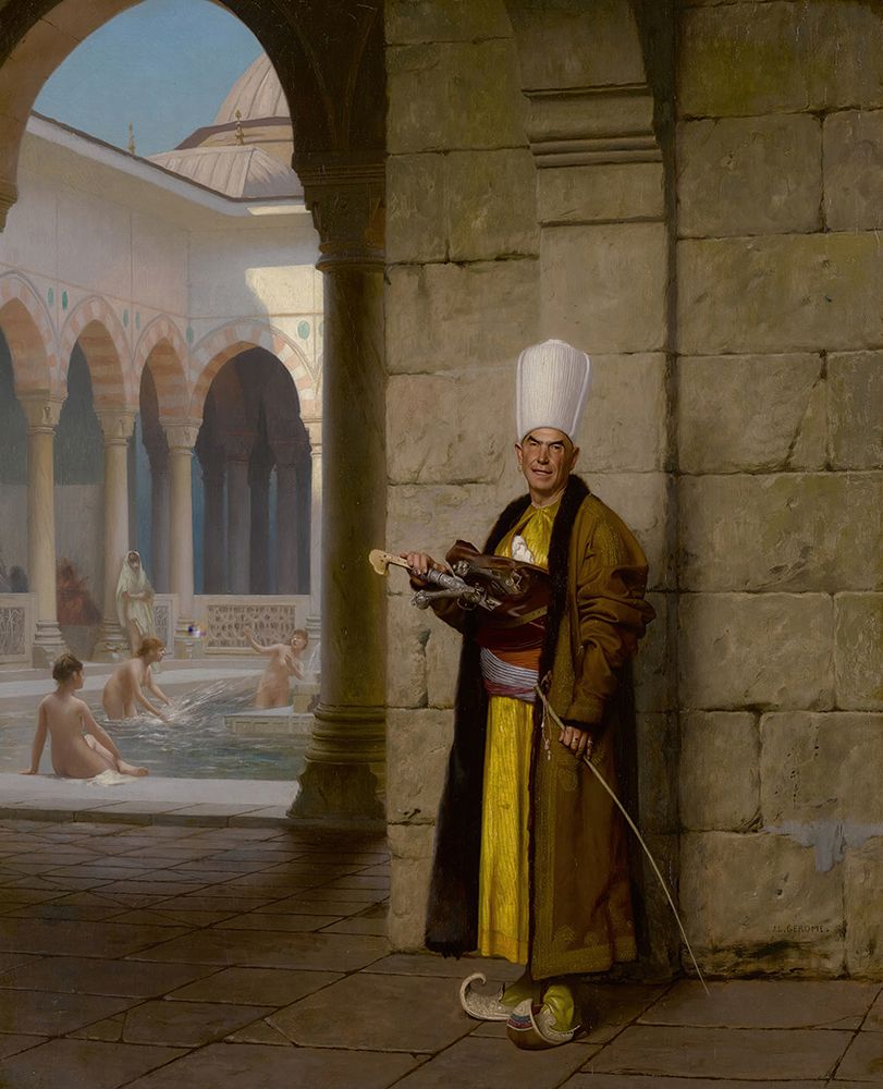 The Grand White Eunuch art print by Jean-Leon Gerome for $57.95 CAD
