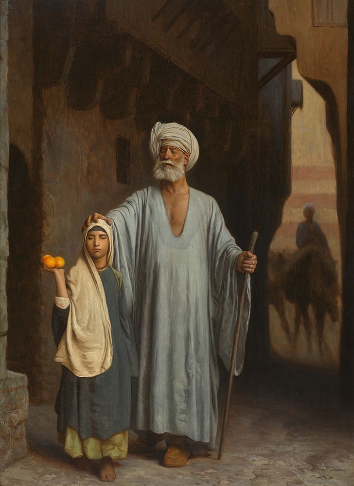 The Helping Hand art print by Jean-Leon Gerome for $57.95 CAD