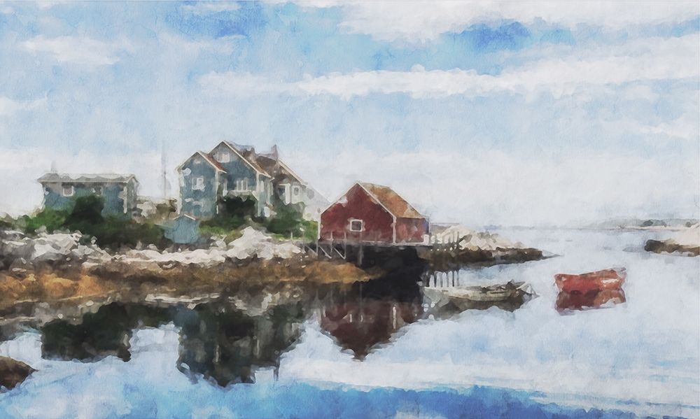 Lodge Series #7 art print by Kim Curinga for $57.95 CAD