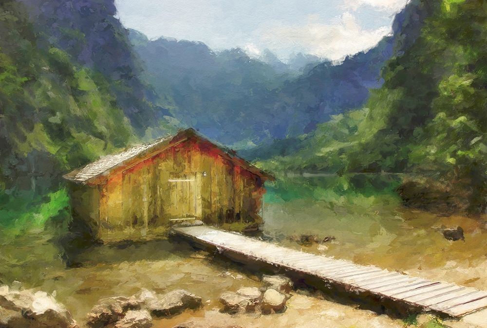 Lodge Series #9 art print by Kim Curinga for $57.95 CAD