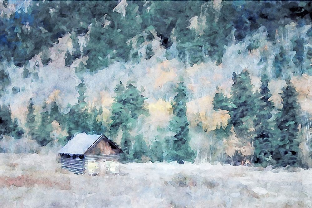 Lodge Series #31 art print by Kim Curinga for $57.95 CAD