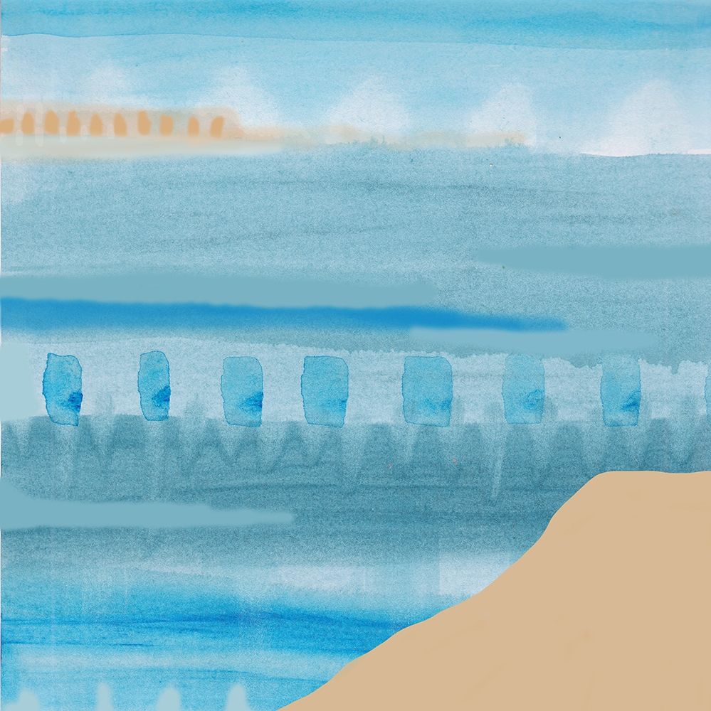 Morning at Meia Praia art print by Flora Kouta for $57.95 CAD