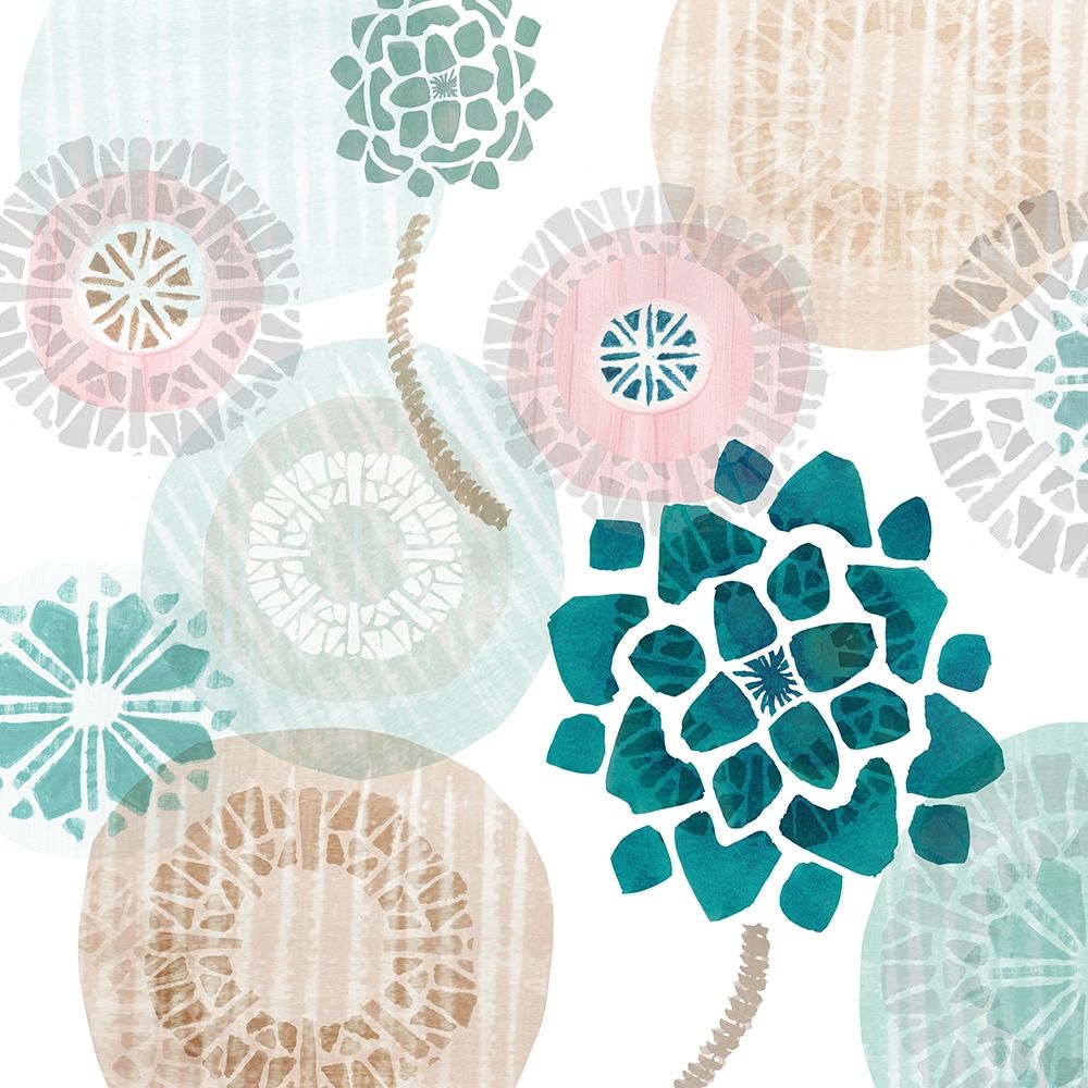 Mint Discs I art print by Flora Kouta for $57.95 CAD