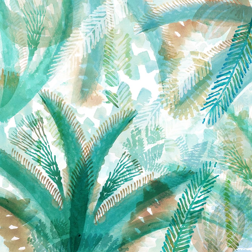 Ocean Garden I art print by Flora Kouta for $57.95 CAD