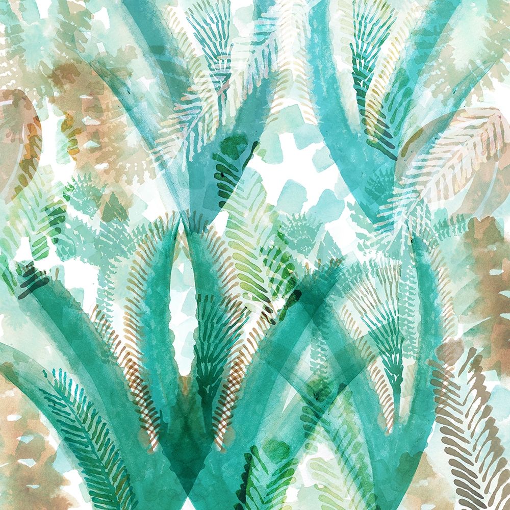Ocean Garden I art print by Flora Kouta for $57.95 CAD