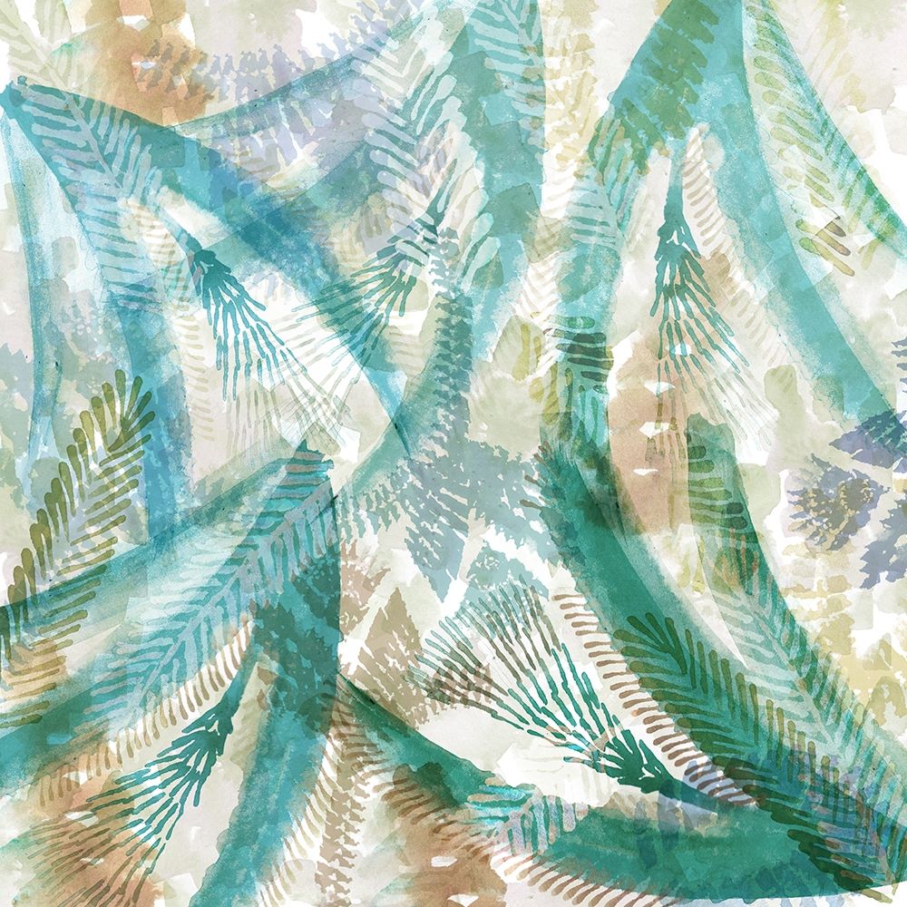 Ocean Garden I art print by Flora Kouta for $57.95 CAD