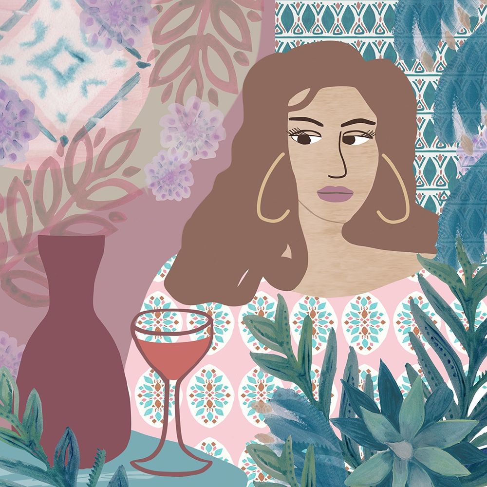 Sunday Afternoon I art print by Flora Kouta for $57.95 CAD