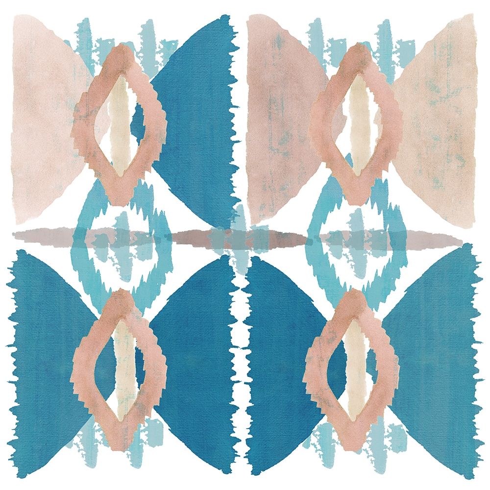 Denim Ikat III art print by Flora Kouta for $57.95 CAD