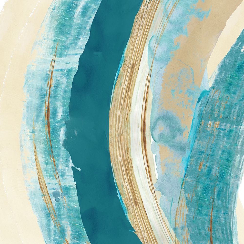 Making Waves II art print by Flora Kouta for $57.95 CAD