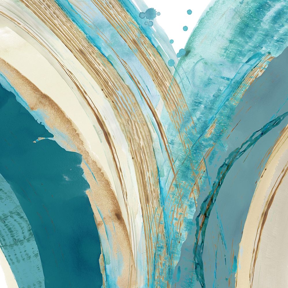 Making Waves IV art print by Flora Kouta for $57.95 CAD