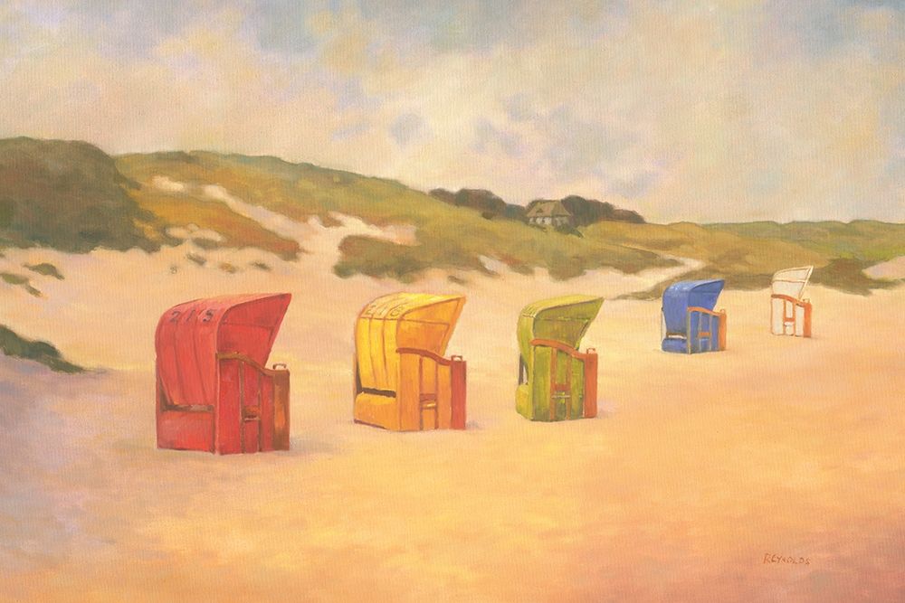 Summer Beach art print by Graham Reynolds for $57.95 CAD