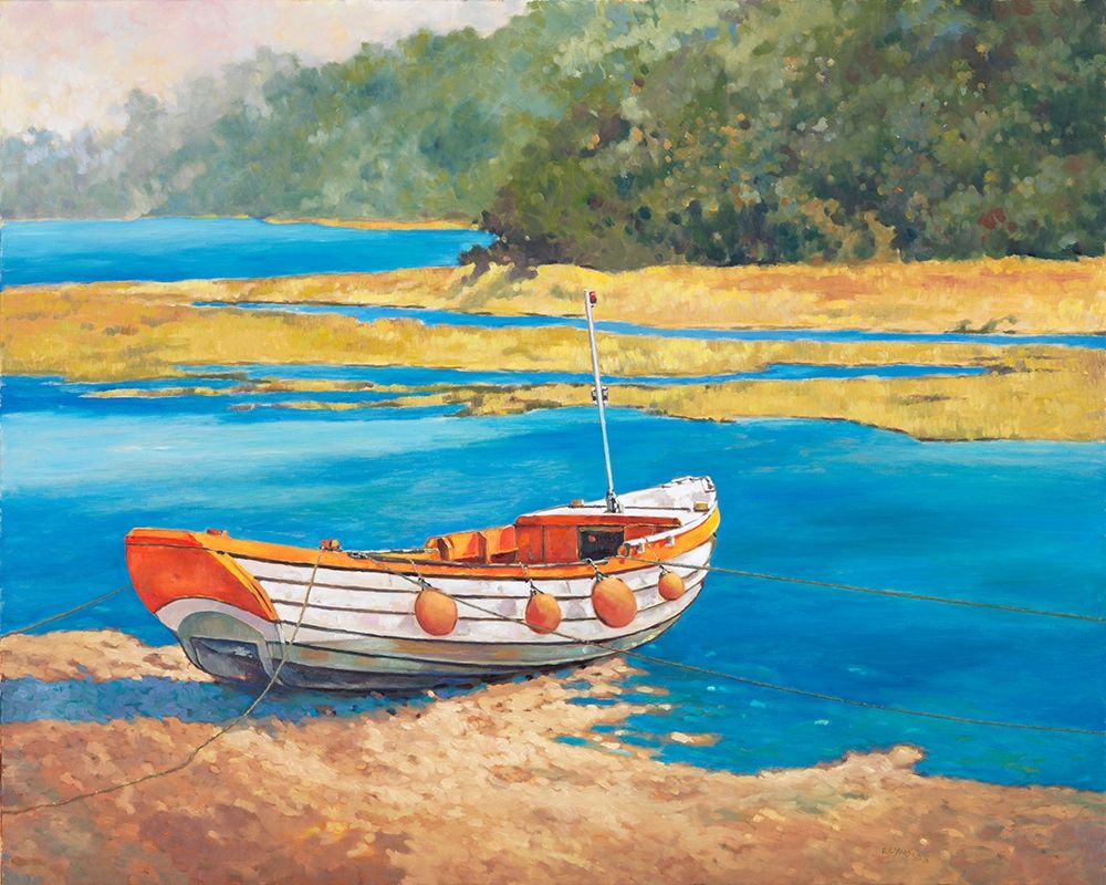 Fishing Boat I art print by Graham Reynolds for $57.95 CAD