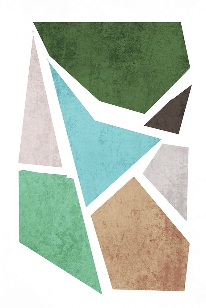 Geometric Shapes II art print by Irena Orlov for $57.95 CAD