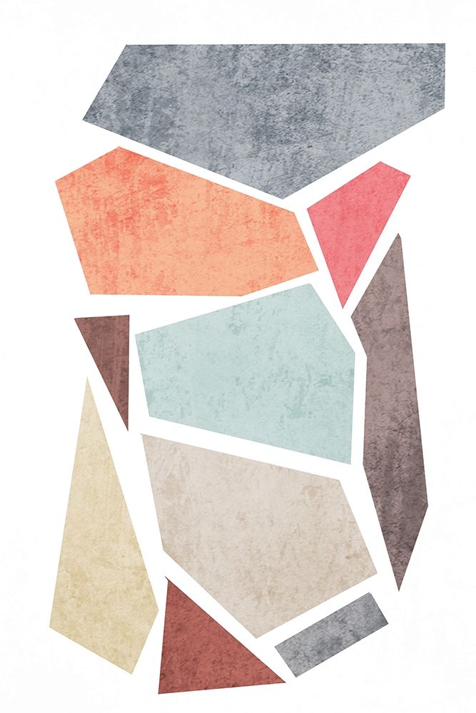 Geometric Shapes III art print by Irena Orlov for $57.95 CAD