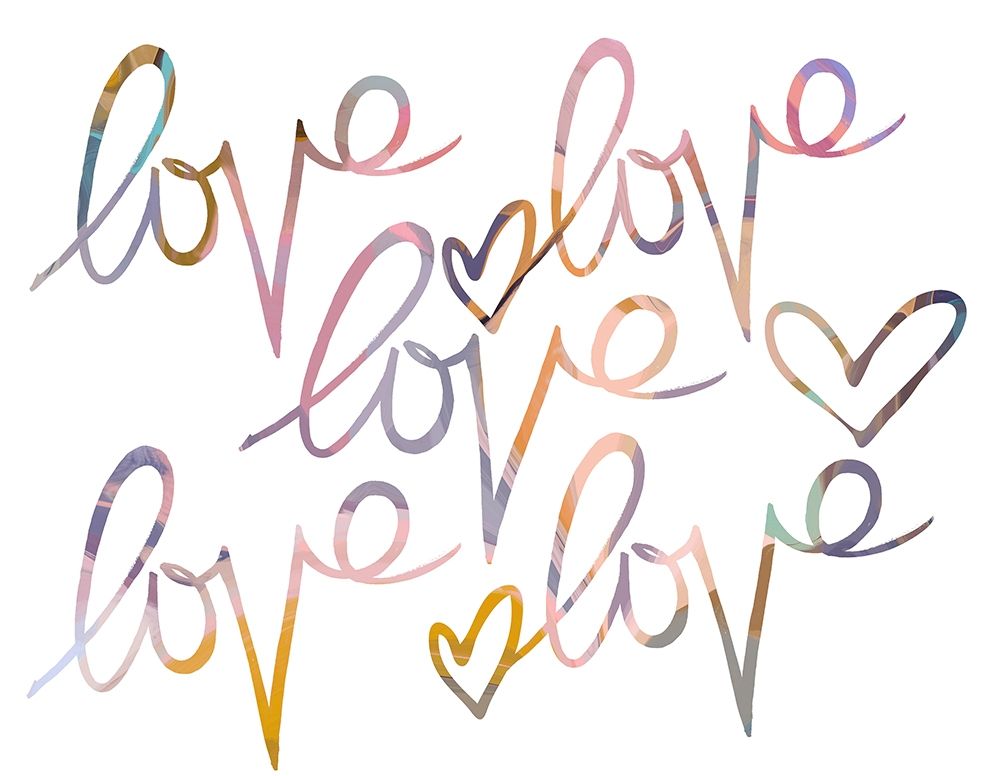 LOVE art print by Irena Orlov for $57.95 CAD